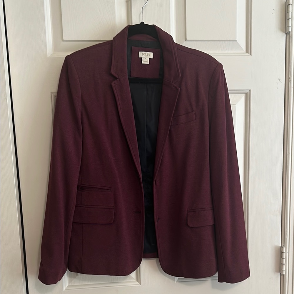 Burgundy Blazer